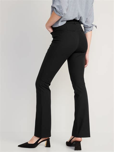 old navy flare pants|high waisted pixie flare pants.